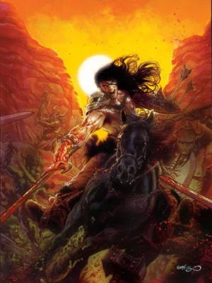 Savage Sword of Conan Reforged #6 Cover D Tony Harris Virgin Foil Variant (MR) - Ash Avenue Comics
