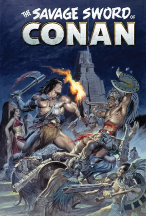 Savage Sword of Conan the Original Comics Omnibus (HC) Vol 12 Earl Norem Direct Market Edition Cover (MR) - Ash Avenue Comics