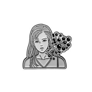 Junji Ito Blood Bubble Enamel Pin Badge - Ash Avenue Comics