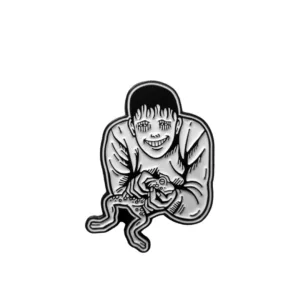 Junji Ito Soichis Convenient Curse Enamel Pin Badge - Ash Avenue Comics