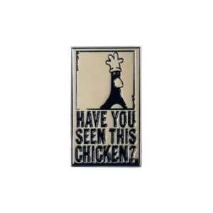 Wallace & Gromit Feathers Enamel Pin Badge - Ash Avenue Comics