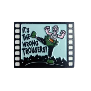 Wallace & Gromit Wallace Enamel Pin Badge - Ash Avenue Comics