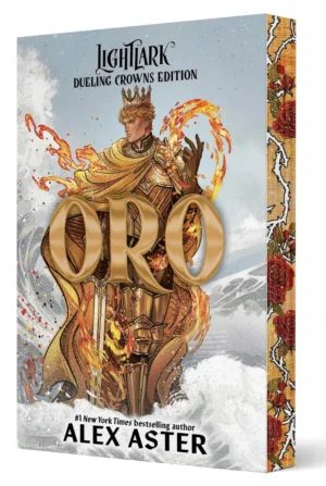Oro Dueling Crowns Edition Novel A Lightlark Saga Deluxe Companion Book - Ash Avenue Comics