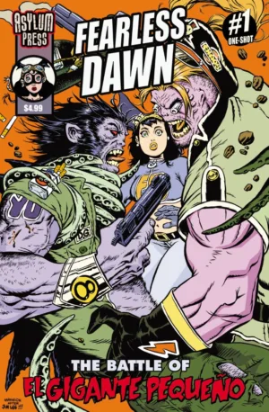 Fearless Dawn: The Battle of El Gigante Pequeno (One-Shot) Pre Order Cover A Steve Mannion - Ash Avenue Comics