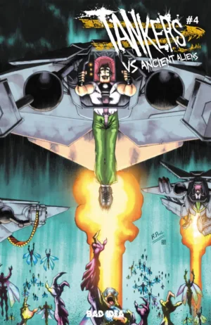 Tankers Vs. Ancient Aliens #4 (Of 4) Pre Order Cover A Raphael Pool - Ash Avenue Comics