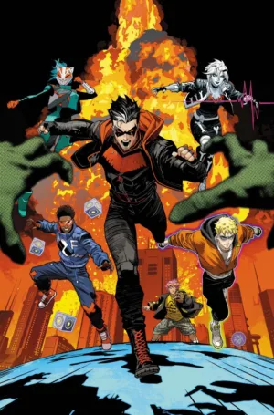 Teen Titans #1 Cover B Dan Mora Variant - Ash Avenue Comics