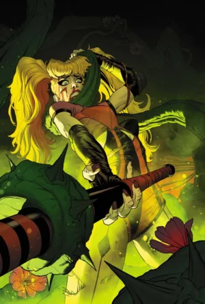 Harley Quinn #66 Cover E Mattia De Iulis Bad Seeds Spot Foil Variant (Batman: Bad Seeds) - Ash Avenue Comics