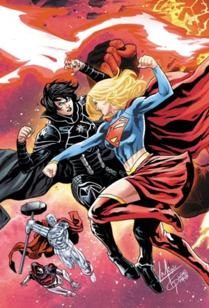 Supergirl #17 Pre Order Cover A Lucas Meyer Connecting (Kingdom of Zod) - Ash Avenue Comics