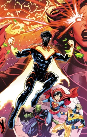 Action Comics #1102 Pre Order Cover A Lucas Meyer Connecting (Kingdom of Zod) - Ash Avenue Comics