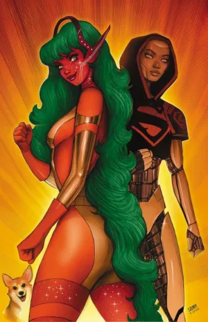Justice League Unlimited #23 Cover C Nathan Szerdy Variant - Ash Avenue Comics
