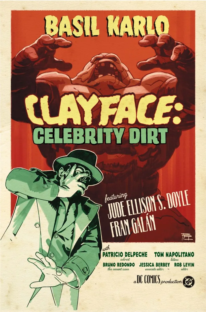 Clayface: Celebrity Dirt #3 (Of 6) Cover C Bruno Redondo Variant - Ash Avenue Comics