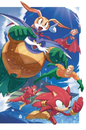DC x Sonic the Hedgehog: Metal Legion #5 (Of 5) Cover B Min Ho Kim Variant - Ash Avenue Comics