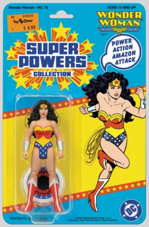 Wonder Woman #72 Facsimile Edition Cover B Jason Geyer & Alex Saviuk Wonder Woman Super Powers Variant - Ash Avenue Comics