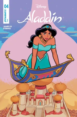 Aladdin #4 Cover B Natacha Bustos Variant - Ash Avenue Comics