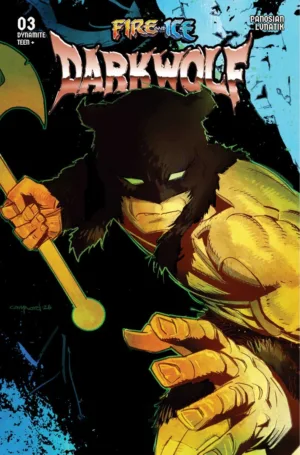 Fire and Ice: Darkwolf #3 Cover E Cary Nord Variant - Ash Avenue Comics