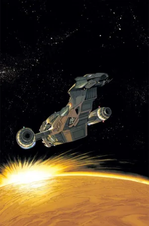 Firefly #1 Cover K Declan Shalvey Metal Premium Variant - Ash Avenue Comics