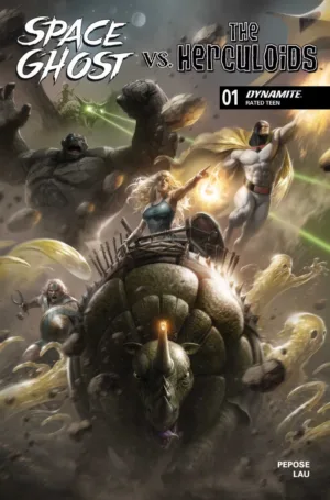 Space Ghost Vs. The Herculoids #1 Pre Order Cover A Francesco Mattina - Ash Avenue Comics