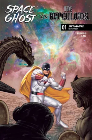 Space Ghost Vs. The Herculoids #1 Cover C Joseph Michael Linsner Variant - Ash Avenue Comics