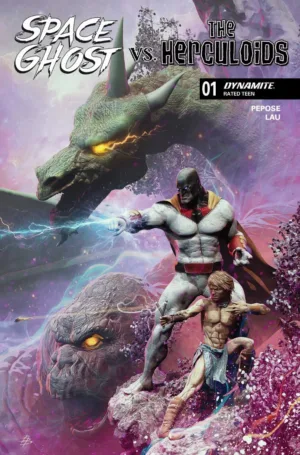 Space Ghost Vs. The Herculoids #1 Cover D Bjorn Barends Variant - Ash Avenue Comics
