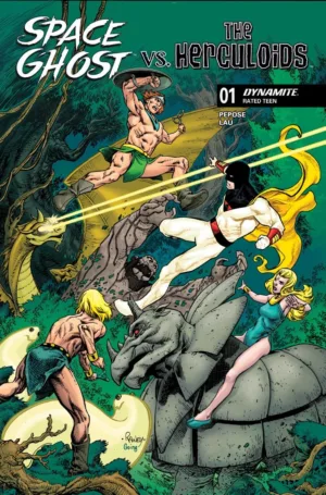 Space Ghost Vs. The Herculoids #1 Cover E Tom Raney Variant - Ash Avenue Comics