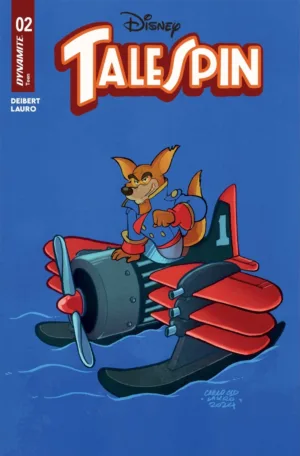 Talespin #2 Cover B Carlo Lauro Color Bleed Variant - Ash Avenue Comics