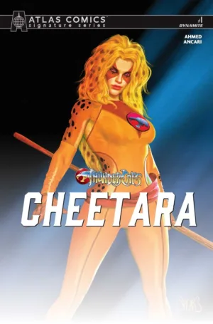 ThunderCats: Cheetara #1 Cover J Mark Spears Atlas Edition Signed By Saladin Ahmed Variant - Ash Avenue Comics