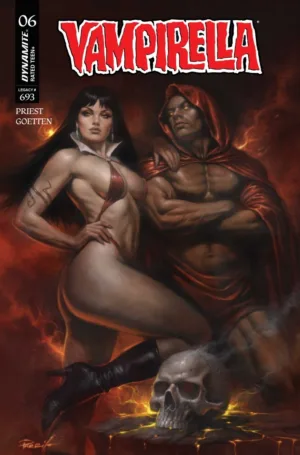 Vampirella #6 Pre Order Cover A Lucio Parrillo - Ash Avenue Comics