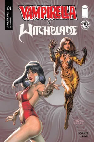 Vampirella x Witchblade Special #1 (One Shot) Cover D Joseph Michael Linsner Variant - Ash Avenue Comics