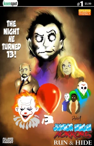 Junior High Horrors Run & Hide #1 (One Shot) Cover B Rob Potchak The Night He Turned 13 Variant - Ash Avenue Comics