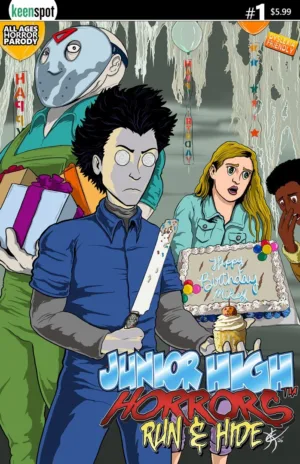 Junior High Horrors Run & Hide #1 (One Shot) Cover C Eric Kent Birthday Party Variant - Ash Avenue Comics