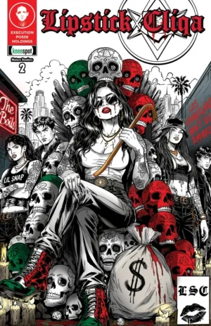 Lipstick Cliqa Deluxe Edition #2 (Of 3) Pre Order Cover A J Selin Take The Throne (MR) - Ash Avenue Comics