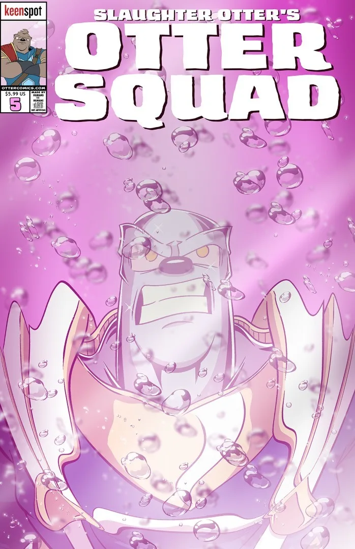 Otter Squad #5 Pre Order Cover A Matt Rodgers Bagged With Trading Card - Ash Avenue Comics