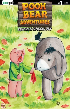 Pooh Bear Adventures Eeyores Special Day #1 (One Shot) Pre Order Cover A Tessa Rose - Ash Avenue Comics