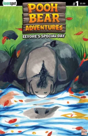 Pooh Bear Adventures Eeyores Special Day #1 (One Shot) Cover B Tessa Rose Sad Reflections Variant - Ash Avenue Comics
