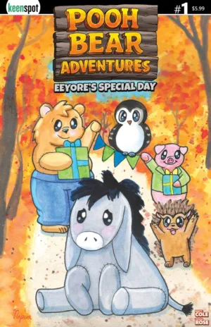 Pooh Bear Adventures Eeyores Special Day #1 (One Shot) Cover C Napua Ahina Variant - Ash Avenue Comics