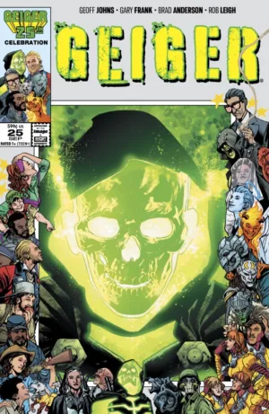 Geiger #25 Cover B Bryan Hitch & Brad Anderson Geiger #25 Anniversary Variant - Ash Avenue Comics