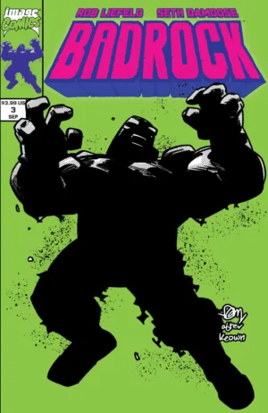 Badrock #3 Pre Order Cover A Seth Damoose - Ash Avenue Comics