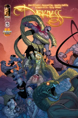 Darkness (2025) #8 Cover C Pat Boutin & Steve Firchow Connecting Witchblade Team Up Variant - Ash Avenue Comics