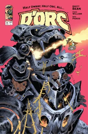 D'orc #8 Cover B Matias Bergara Variant - Ash Avenue Comics