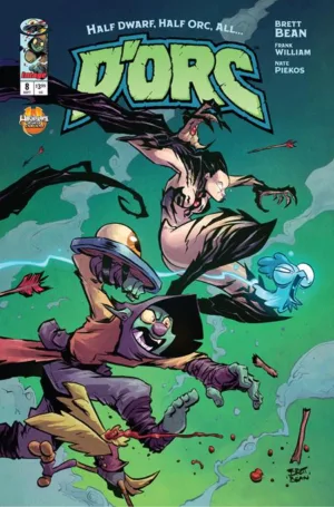 D'orc #8 Cover C Brett Bean Witchblade Team Up Variant - Ash Avenue Comics