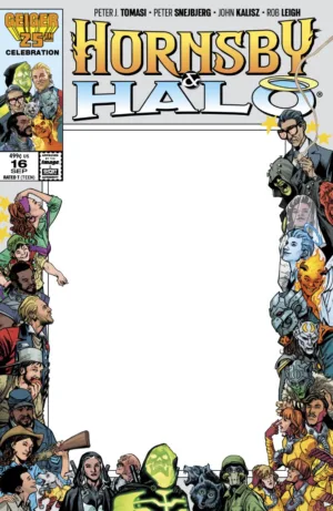 Hornsby & Halo #16 Cover C Blank Sketch Variant - Ash Avenue Comics