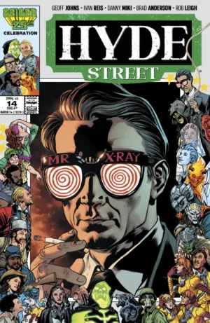 Hyde Street #14 Cover C Bryan Hitch & Brad Anderson Geiger #25 Anniversary Variant - Ash Avenue Comics
