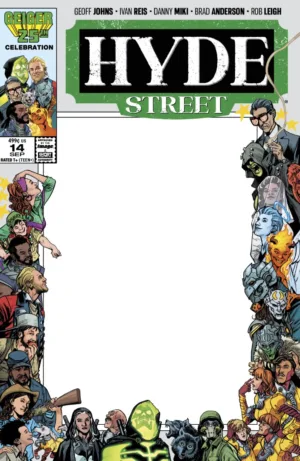 Hyde Street #14 Cover D Blank Sketch Variant - Ash Avenue Comics