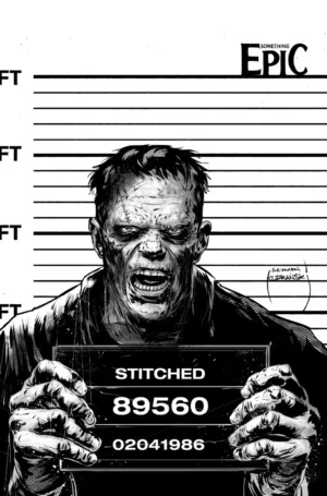 Something Epic #15 Cover C Szymon Kudranski Raw Art Variant - Ash Avenue Comics