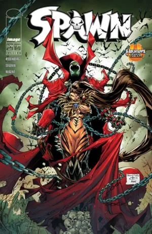 Spawn #379 Cover C Brett Booth Witchblade Team Up Variant - Ash Avenue Comics