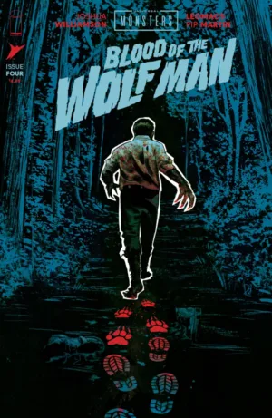 Universal Monsters: Blood of the Wolf Man #4 (Of 4) Cover B Mike Del Mundo Variant - Ash Avenue Comics