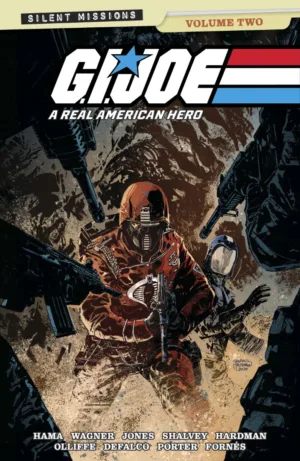 G.I. Joe: A Real American Hero Silent Missions (TPB) Vol 02 Direct Market Exclusive Gabriel Hardman Cover - Ash Avenue Comics