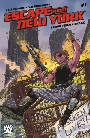 Escape from New York: Escape from Chicago #1 Cover B Danica Brine Variant - Ash Avenue Comics
