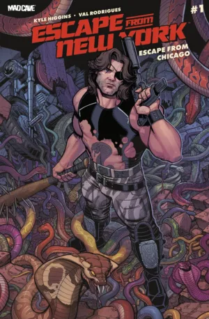 Escape from New York: Escape from Chicago #1 Cover E Dan Panosian Foil Variant - Ash Avenue Comics