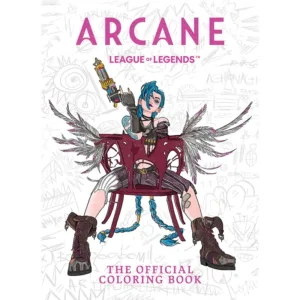 Arcane (TPB) The Official Coloring Book - Ash Avenue Comics